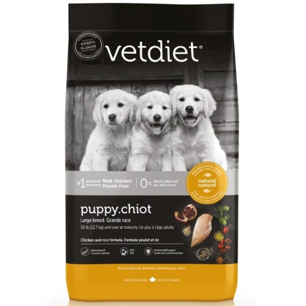 Specific breed dog store food