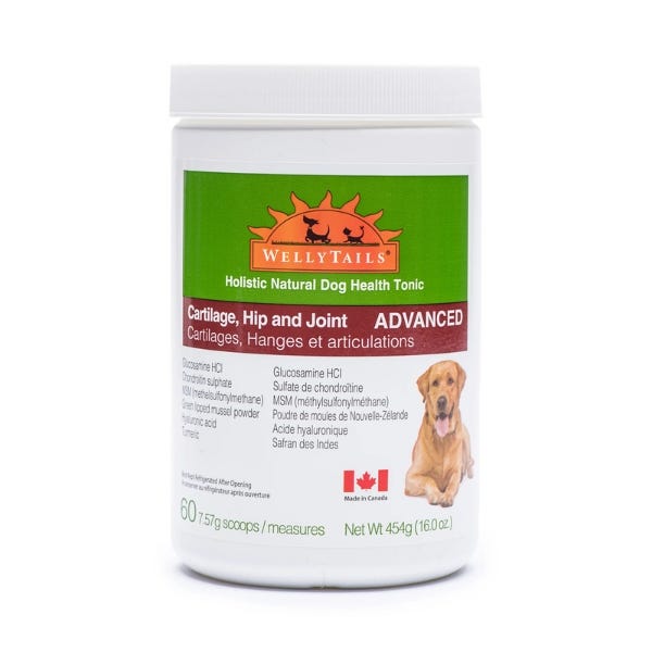 WellyTails Cartilage Hip Joint Advanced Supplement for Dogs