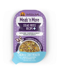 Weruva Meals &#039;n More Steak Frites Recipe Plus for Dogs