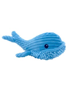 Petlou Blue Bay Whale Dog Toy