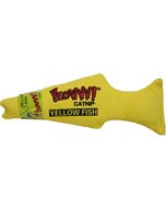 Yeowww! Catnip Yellow Fish Cat Toy
