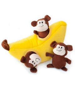 ZippyPaws Burrow Monkey &#039;n Banana