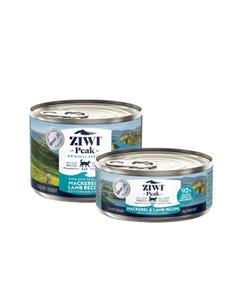 ZiwiPeak Moist Mackerel &amp; Lamb for Cats Canned Food