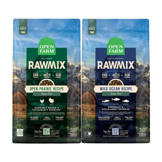 Up to $12 OFF RawMix Dry Food for Cats