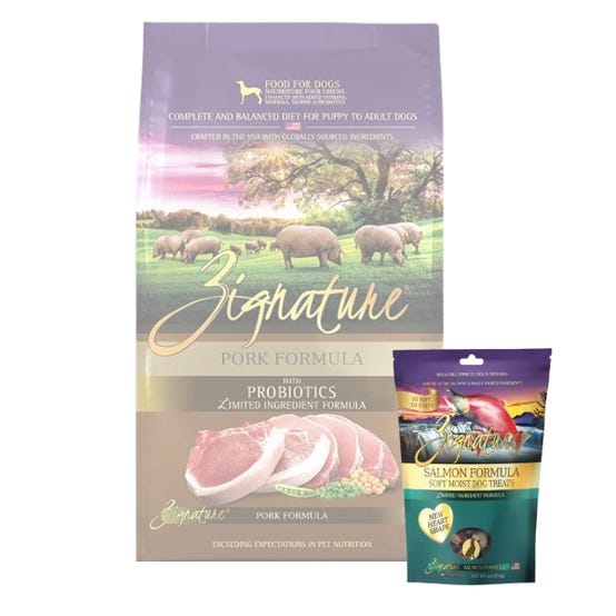 FREE Zignature Treat with Purchase of Any Zignature Dry Food